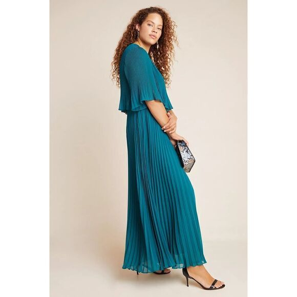 Anthropologie - Corey Lynn Calter Pleated Maxi Dress - Picture 1 of 6
